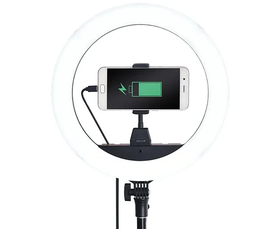 Кольцевая лампа RL-14 36 см, 360 диодов (с сумкой) Черный
