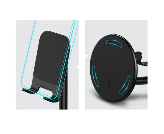 Держатель-подставка USAMS US-ZJ048 Mobile Phone Desktop Holder Черный