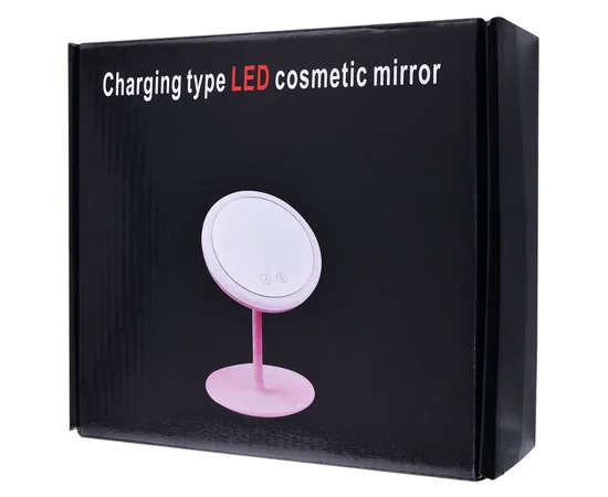 Зеркало Led Cosmetic Mirror Розовый