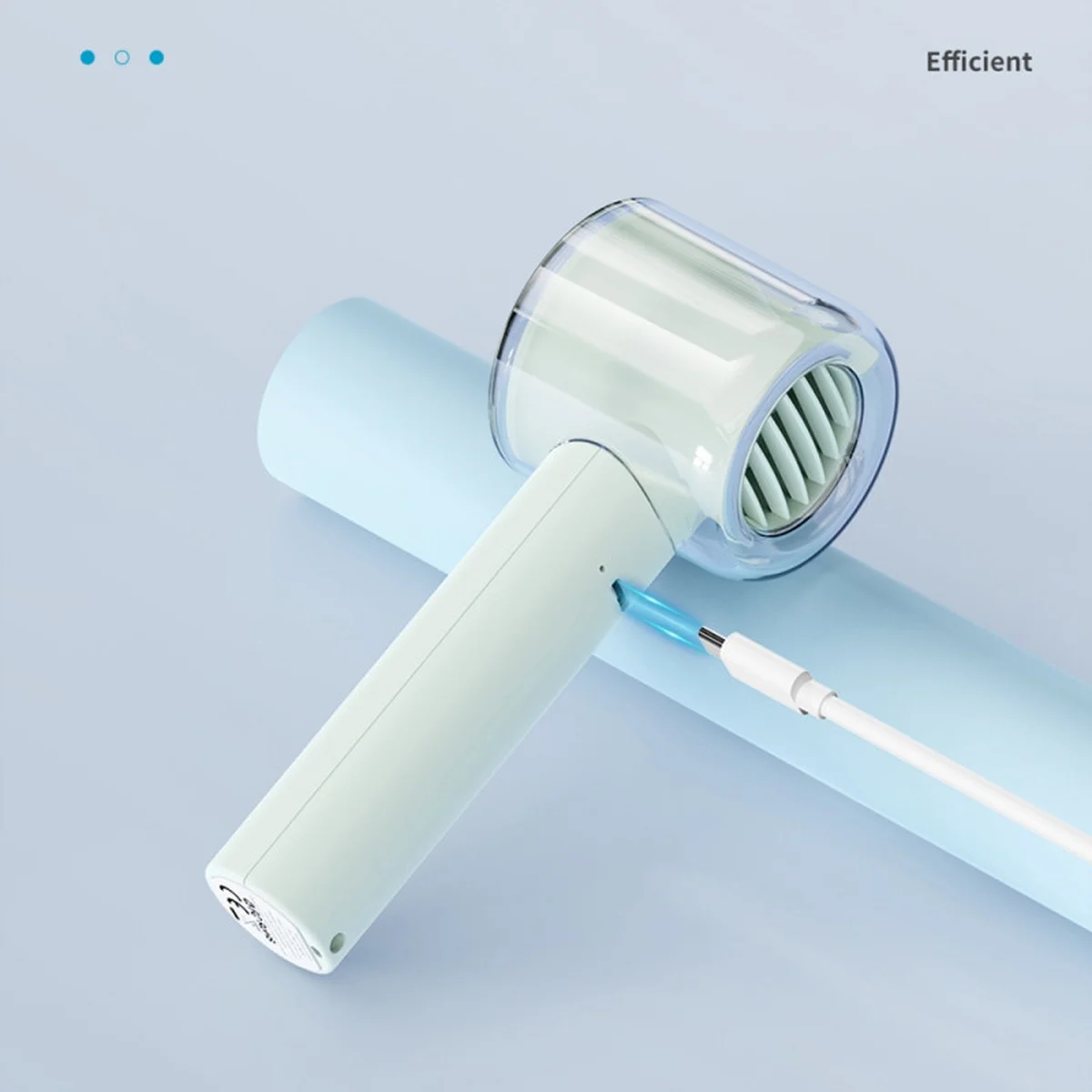 Портативный вентилятор с дисплеем WIWU WI-FS010 Green