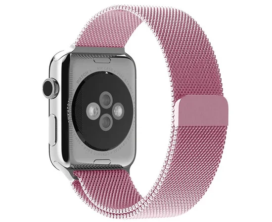 Ремінець Milanese Loop Design для Apple watch 42mm / 44mm Rose Pink