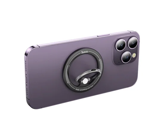 Магнітний тримач для телефону Hoco GH1 Gentle Black