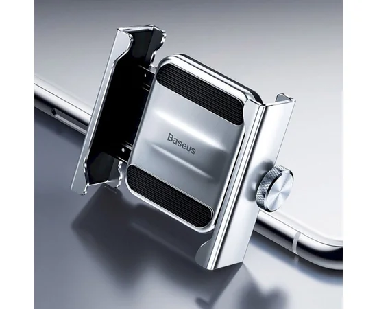 Вело- Мото- держатель Baseus Knight Motorcycle Серебряный