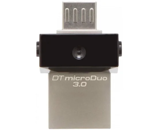 Флеш накопитель USB 3.0 Kingston DTMicro USB 3.1/3.0 Type-A 64GB Черный