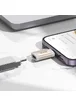 Переходник Hoco UA31B OTG Lightning male to Type-C female Gray