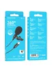 Мікрофон петличний Borofone BFK11 Elegant lavalier Type-C (2m) Black