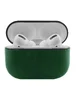 Кожаный футляр Leather series для наушников AirPods Pro Зеленый