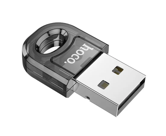 Bluetooth адаптер Hoco UA28 USB Transparent black