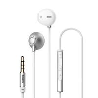 Проводная гарнитура Baseus Encok H06 3.5mm (stereo) (NGH06) Серебряный