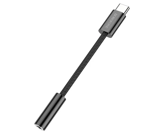 Переходник Borofone BV15 3.5mm to Type-C Черный