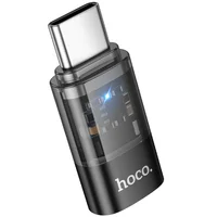 Переходник Hoco UA36D Type-C male to Lightning female Black