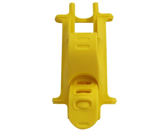 Велодержатель силиконовый для смартфонов от 4,3 до 6,3 дюйма Желтый