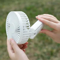 Портативный вентилятор K37 с зажимом 2000mAh White
