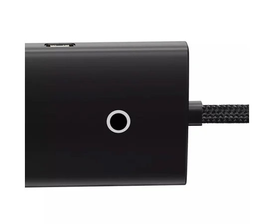 Переходник HUB Baseus Lite Series 4in1 (USB-A to USB3.0*4) (0.25m) (WKQX03) Black