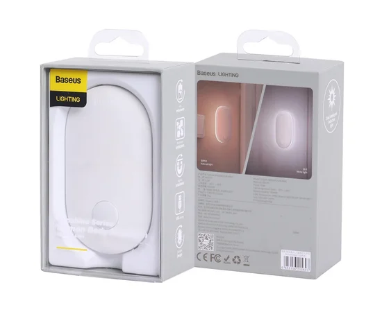 Светильник ночник Baseus Sunshine, настенный, сенсорный Белый свет