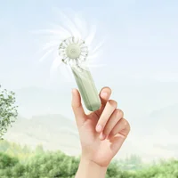 Портативный вентилятор Usams ZB288 Handheld mini fan 1200 mAh Green