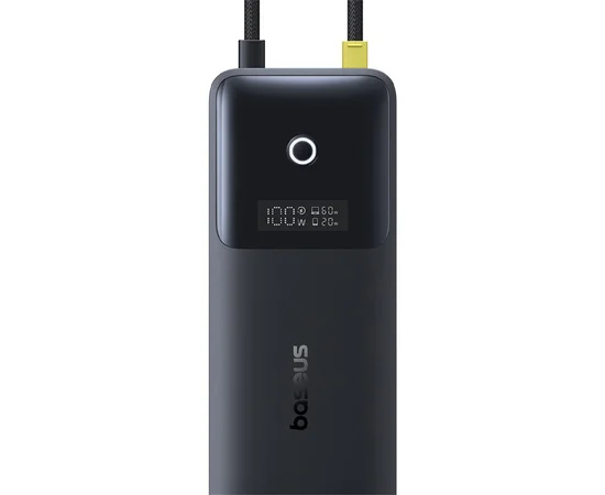 Переходник HUB Baseus OS Dual Fast Charging 6in1 (Type-C to HDMI4K@60Hz+2xUSB-A+3xUSB-C) (B0007090) Cosmic Black