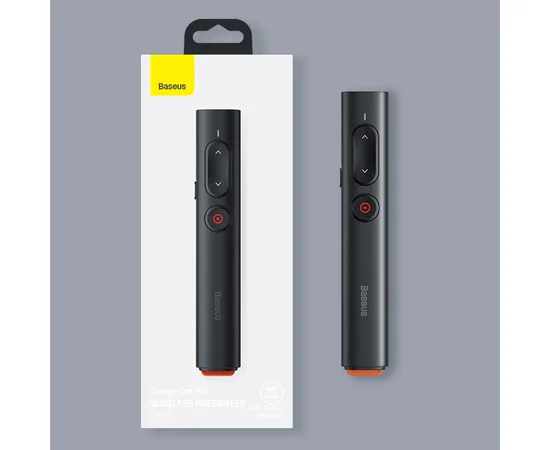 Лазерная указка Baseus Orange Dot PPT Presenter (Youth) Черный