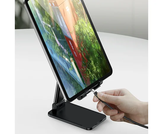 Регулируемая подставка для телефона/планшета Usams US-ZJ059 Черный