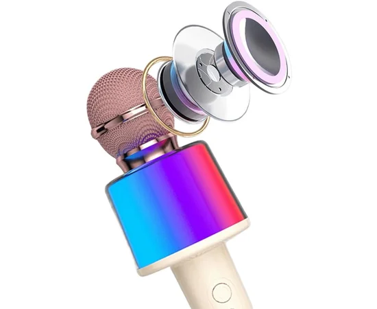 Караоке Микрофон-колонка MC005 Biege