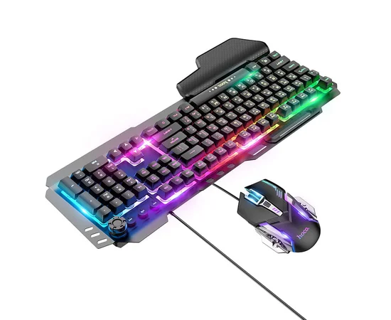 Игровая клавиатура + мышь Hoco GM12 Черный