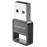 Bluetooth адаптер Borofone DH8 USB Black