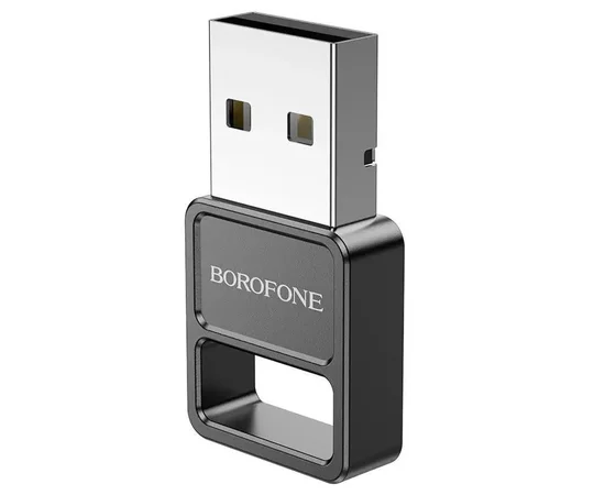 Bluetooth адаптер Borofone DH8 USB Black