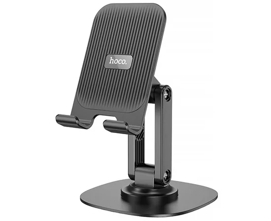 Подставка для телефона Hoco HD6 Winner dual-axis rotating Black