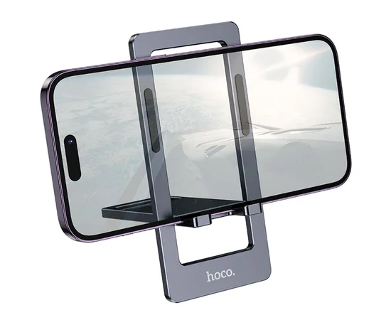 Підставка для телефону Hoco HD11 Volar metal folding Metal grey