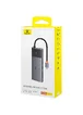 Перехідник HUB Baseus Metal Gleam II OS 10in1 Dual Display (B00061800123-01) Cosmic Black