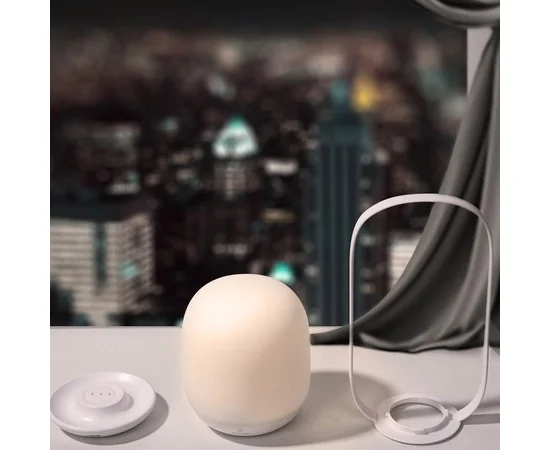 Ночник Baseus Moon-White Dimming Белый
