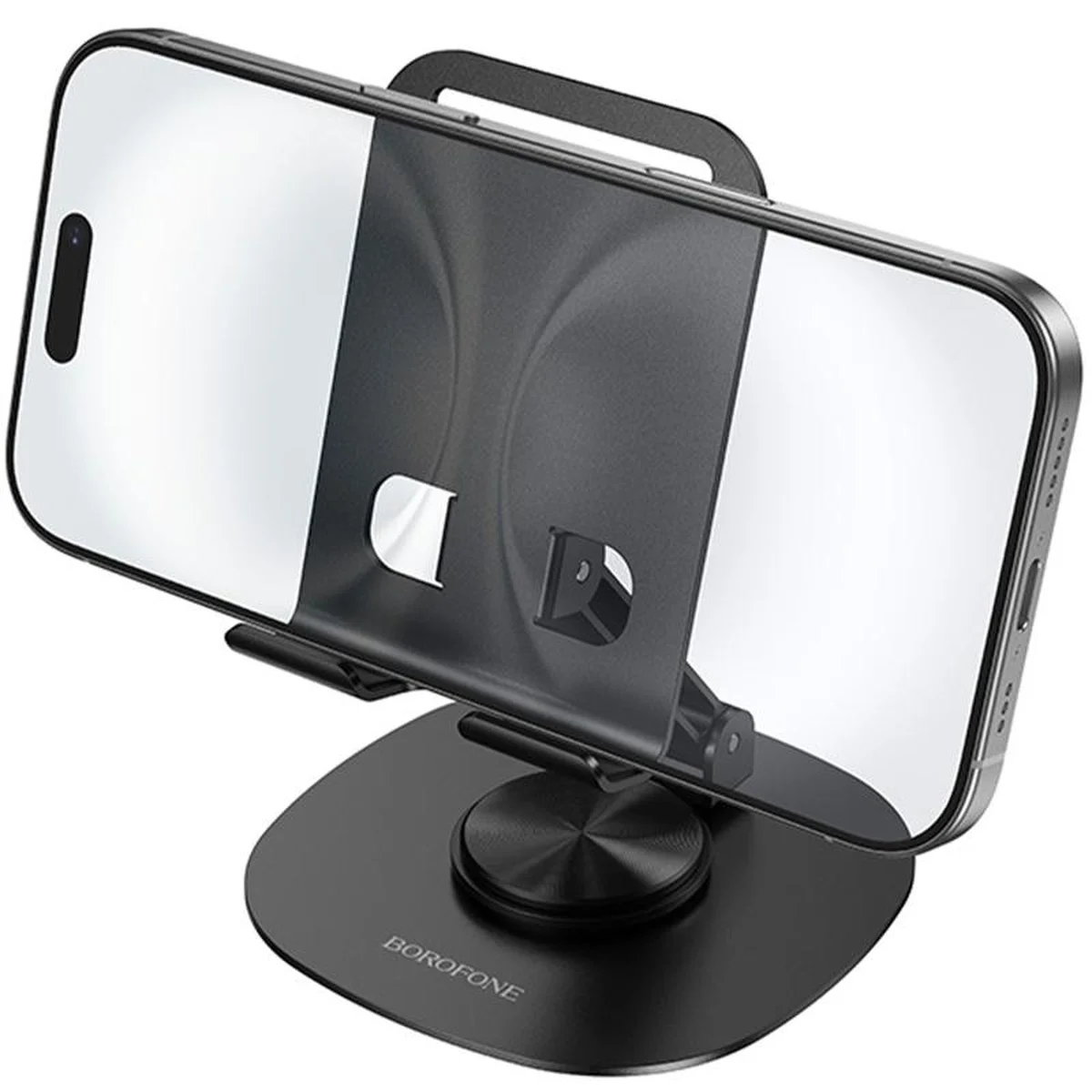 Подставка для телефона Borofone BH138 Fit metal Black