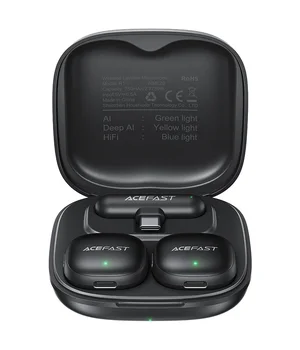 Петличный беспроводной микрофон Acefast R1 Type-C Black