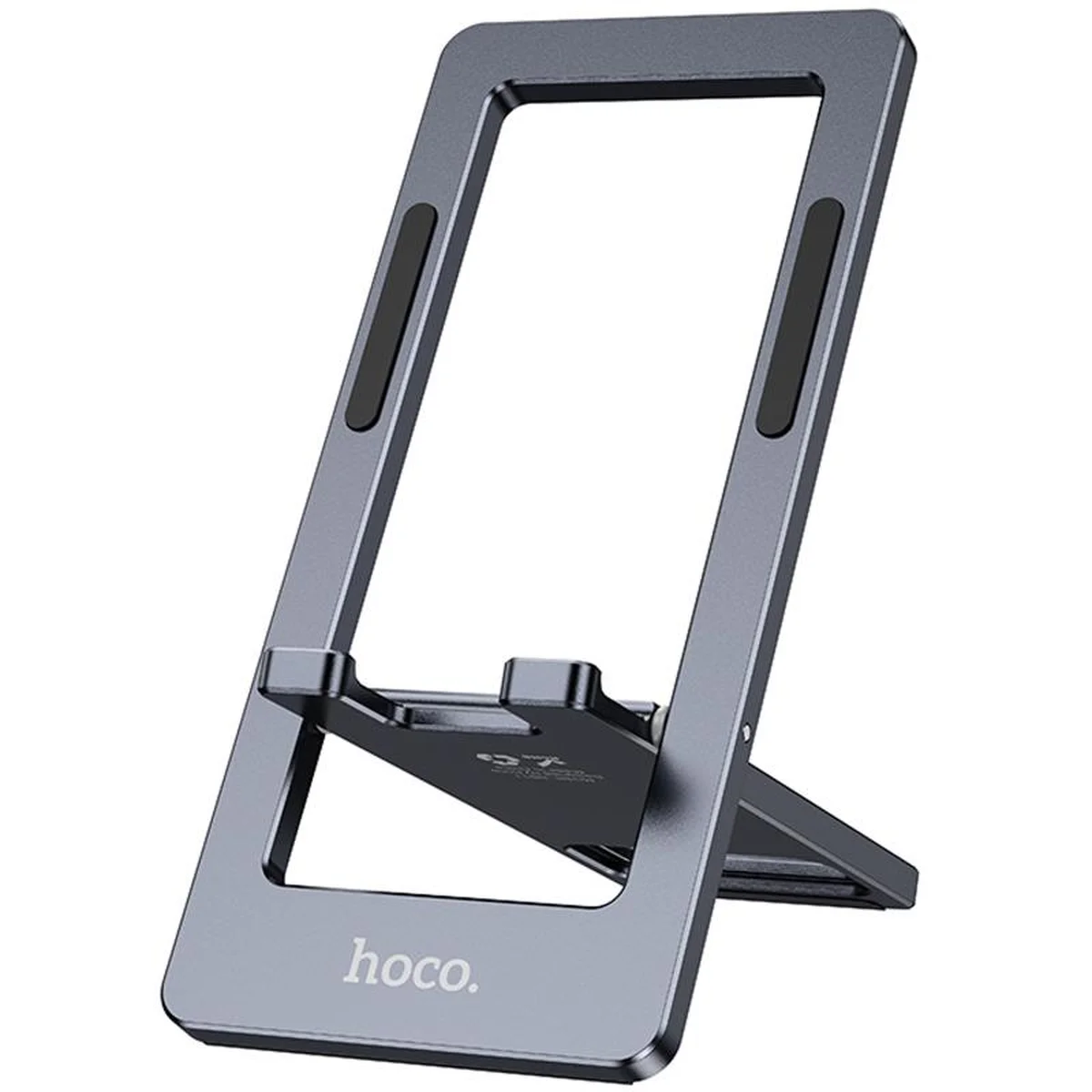 Підставка для телефону Hoco HD11 Volar metal folding Metal grey