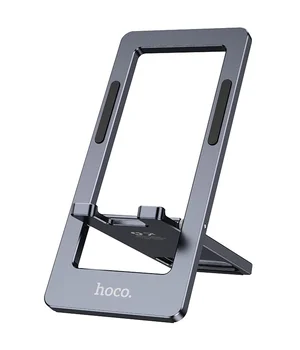 Підставка для телефону Hoco HD11 Volar metal folding Metal grey