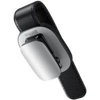 Держатель в машину для очков Baseus Platinum Vehicle (champing type) (ACYJN) Серебряный