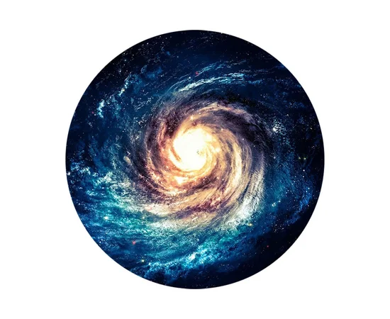 Держатель для телефона круглый (Glass) Космос 3