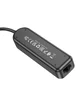 Переходник Borofone DH6 Erudite 4in1 Gigabit Ethernet (Type-C to USB3.0*3+RJ45) (0.2m) Black