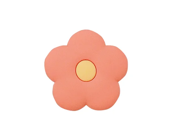 Держатель для телефона 3D Цветок/Оранжевый