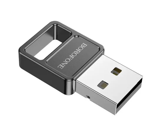 Bluetooth адаптер Borofone DH8 USB Black