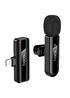 Петличний бездротовий мікрофон Hoco L20 Fair Lightning Black