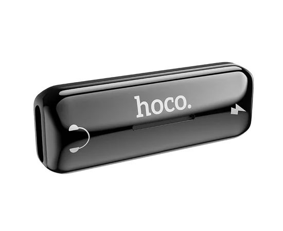 Переходник Hoco LS27 Dual Lightning Серый
