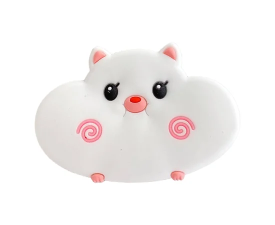 Держатель для телефона 3D Хомяк/Белый