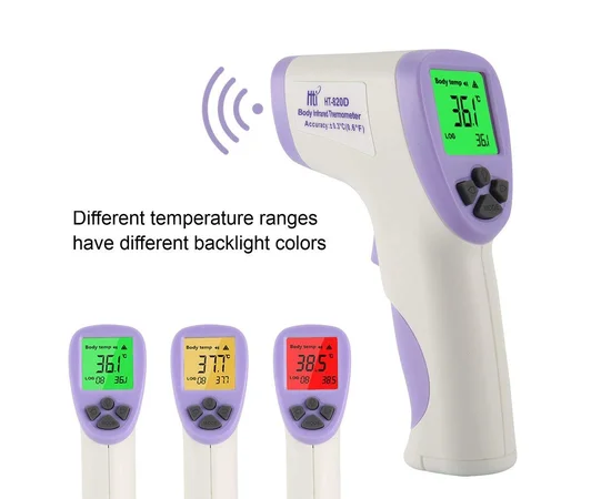 Бесконтактный инфракрасный термометр Hti Body Infrared Thermometer (HT-820D) Белый