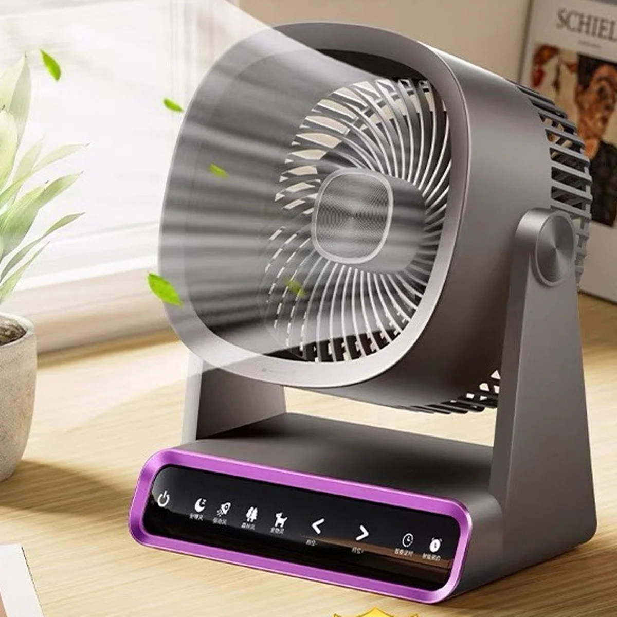 Настольный вентилятор F16 Smart 4000mAh Black