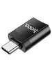 Переходник Hoco UA17 Type-C Male to USB Female USB3.0  Черный