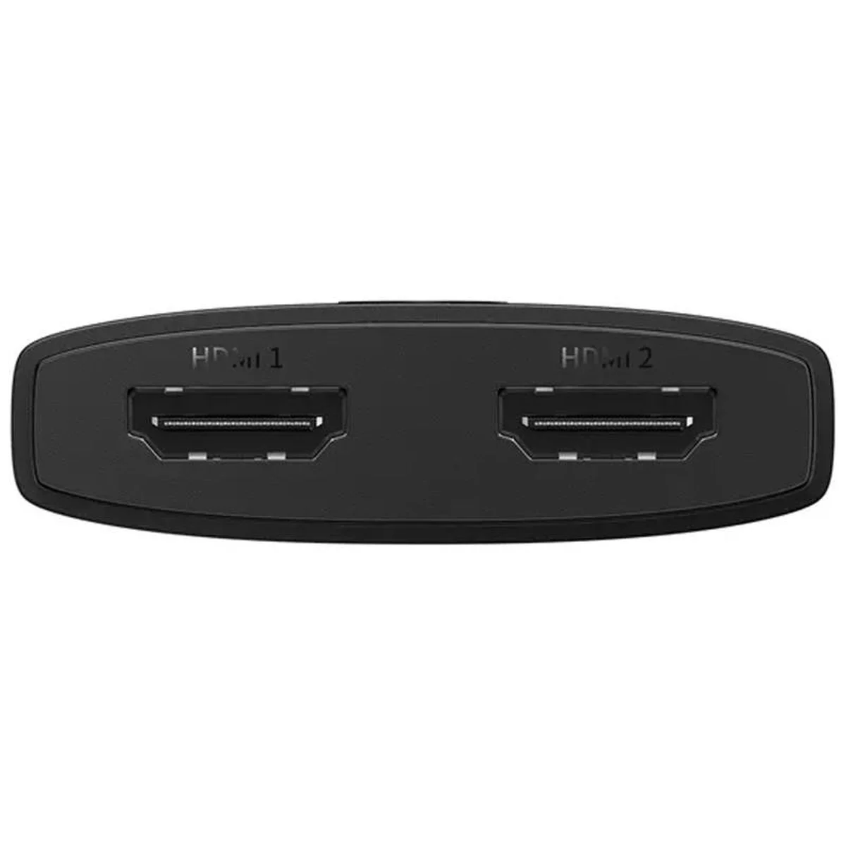 Переходник HUB Baseus AirJoy Series 2in1 HDMI to HDMI/HDMI (B01331105) Cluster Black