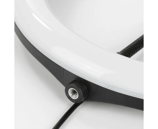 Кольцевая лампа M-33 32см с держателем, без подставки Черный