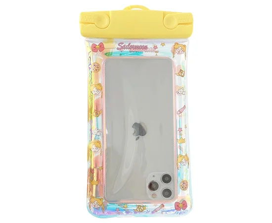 Водонепроницаемый универсальный чехол 6,5 (Girl series) Сейлормун/Желтый