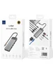 Переходник HUB WIWU Linker Series 12 in 1 Pro Grey